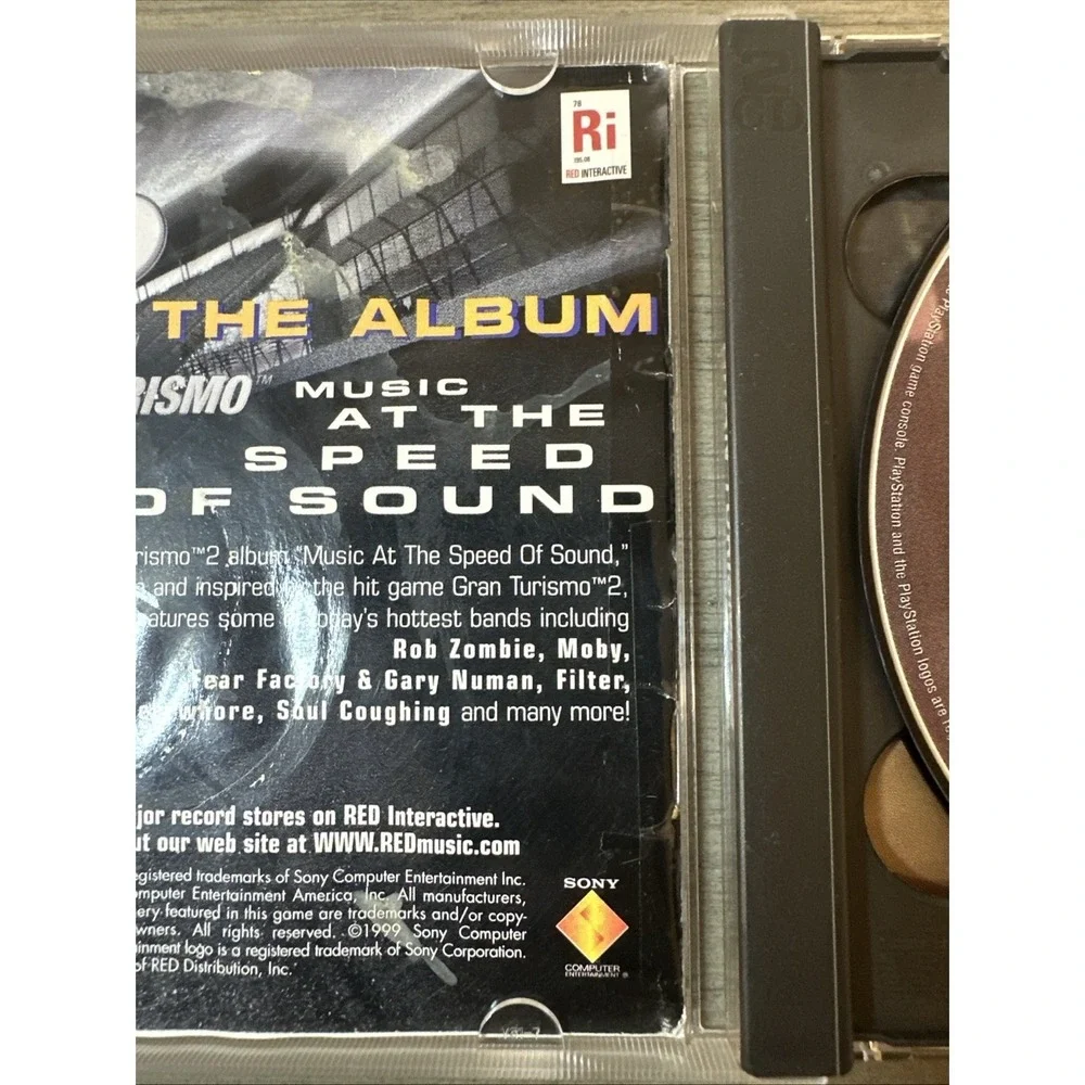 Gran‎ Turismo 2 (Sony PlayStation 1 PS1, 1999) Black Label 2 Discs